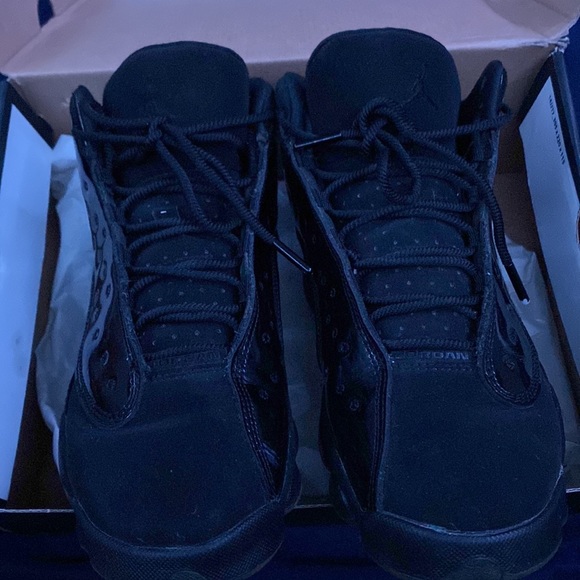 BLACK AIR JORDAN 13 RETRO (GS) - Picture 2 of 5